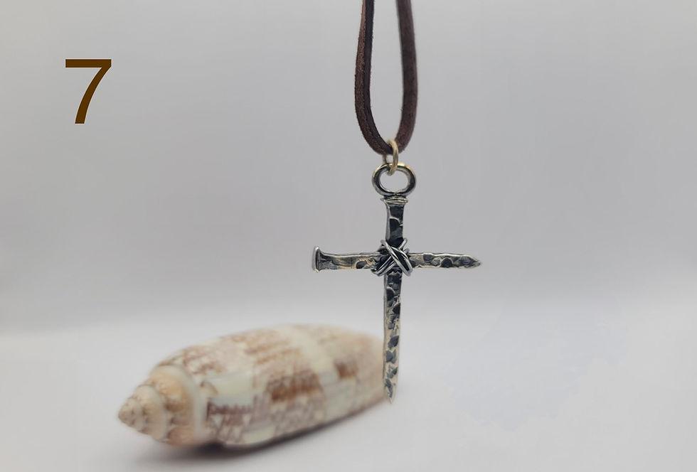 Thumbnail: Nailed Cross pendant