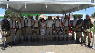 PREFEITURA DE AMÉRICA DOURADA INAUGURA SEDE PERMANENTE DA POLÍCIA MILITAR NO DISTRITO DE SOARES.