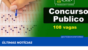 Prefeitura de Ipirá abre inscrições em Concurso Publico e Processo Seletivo com mais de 100 vagas