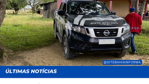 Casal é preso pela morte de trabalhador rural em Eunápolis após confissão do crime