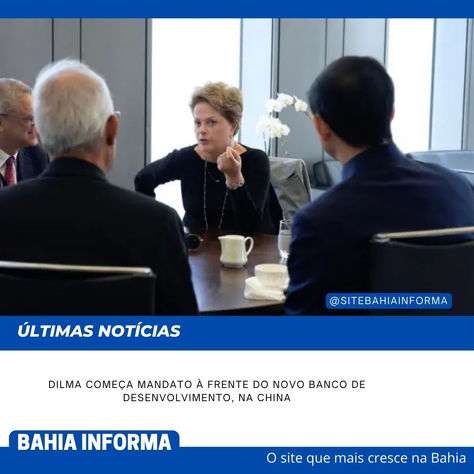 Dilma começa mandato à frente do Novo Banco de Desenvolvimento, na China