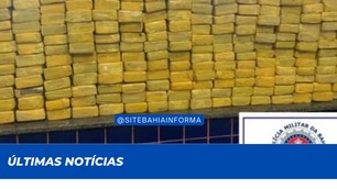 PM e PRF apreendem cerca de 310 kg de maconha na BR-101, em Santo Antônio de Jesus