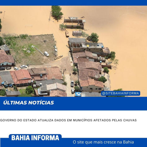 Governo do Estado atualiza dados em municípios afetados pelas chuvas