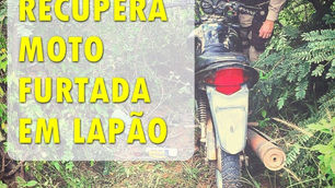 RONDESP recupera veículo furtado em Lapão.