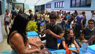 Fotos da Feira de Ciências do Colégio Idalina da Silva Dourado (CEISD).