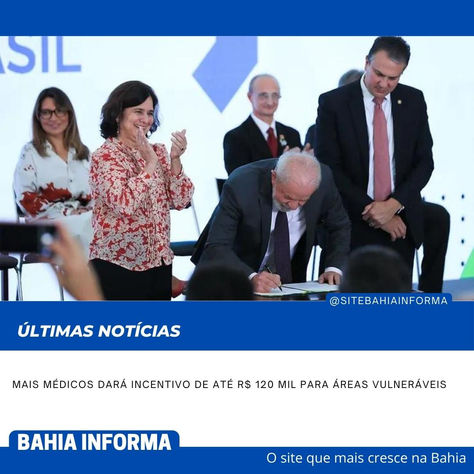 Mais Médicos dará incentivo de até R$ 120 mil para áreas vulneráveis