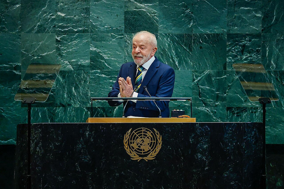 Lula discursa na Assembleia Geral da ONU em Nova York