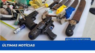 Mais de 100 ítens proibidos são apreendidos em portais de abordagem em 24 horas