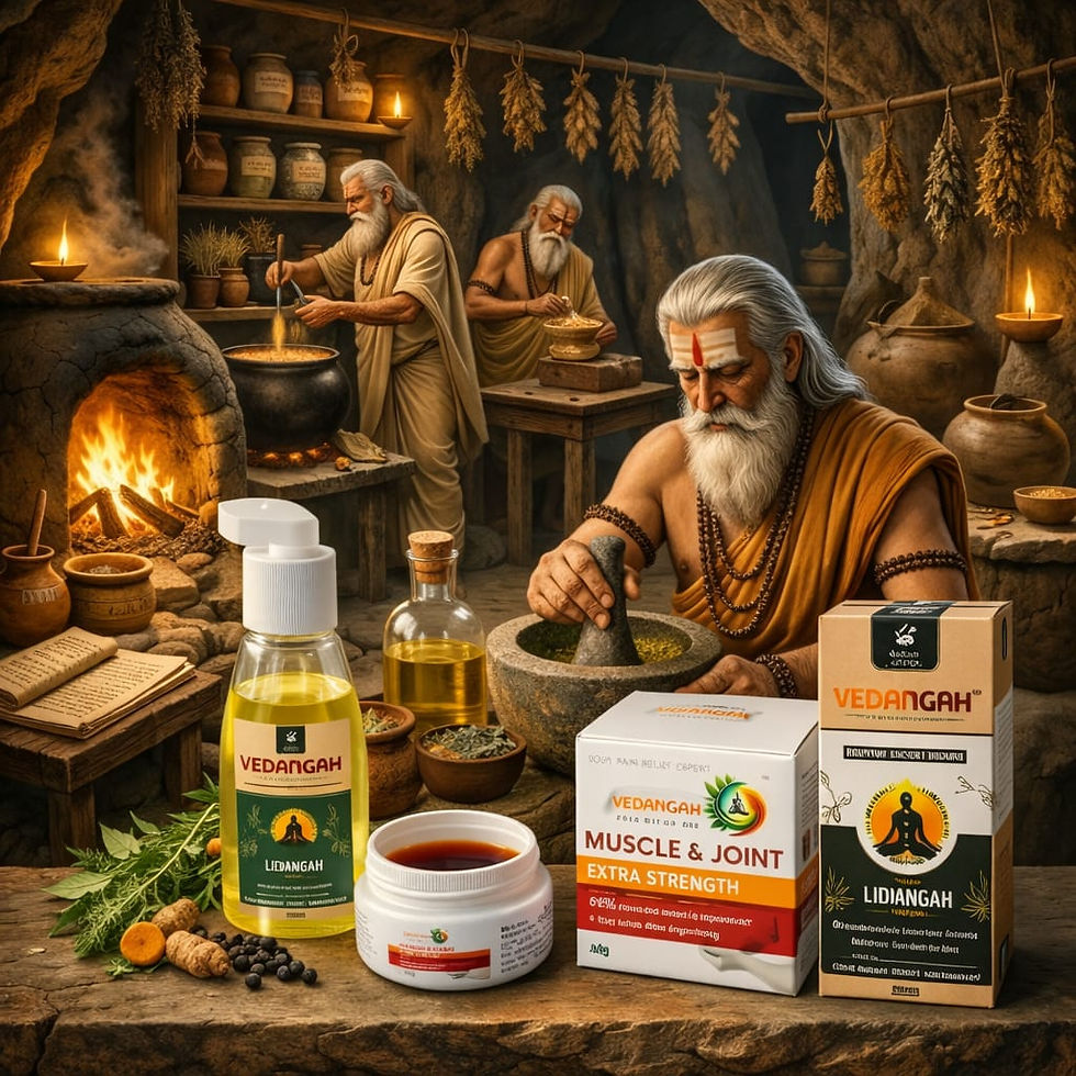 Thumbnail: Vedangah Liniment & Ointment Pack of 4