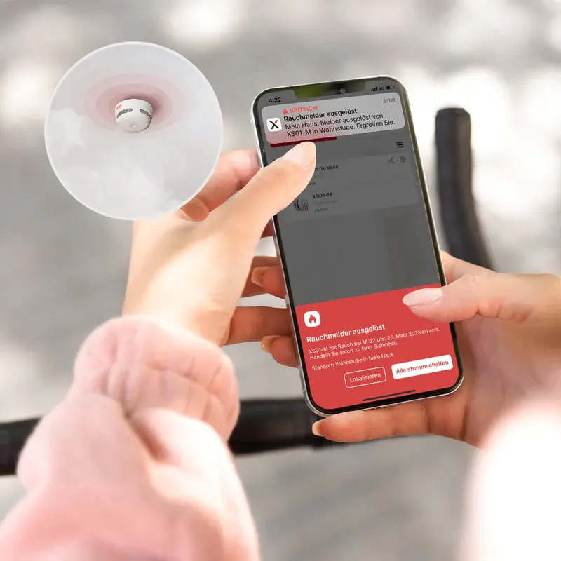 Thumbnail: XS01-M Intelligenter Rauchmelder