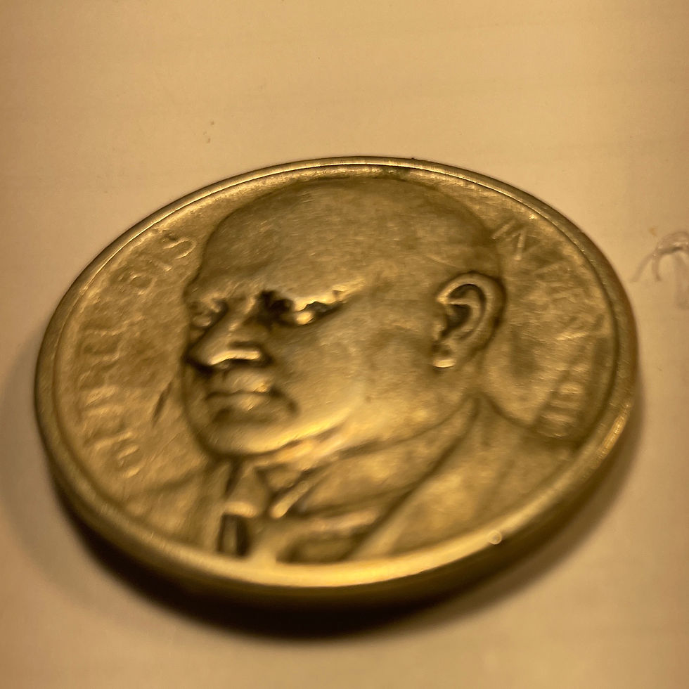 Thumbnail: Stresemann, Gustav modern medal