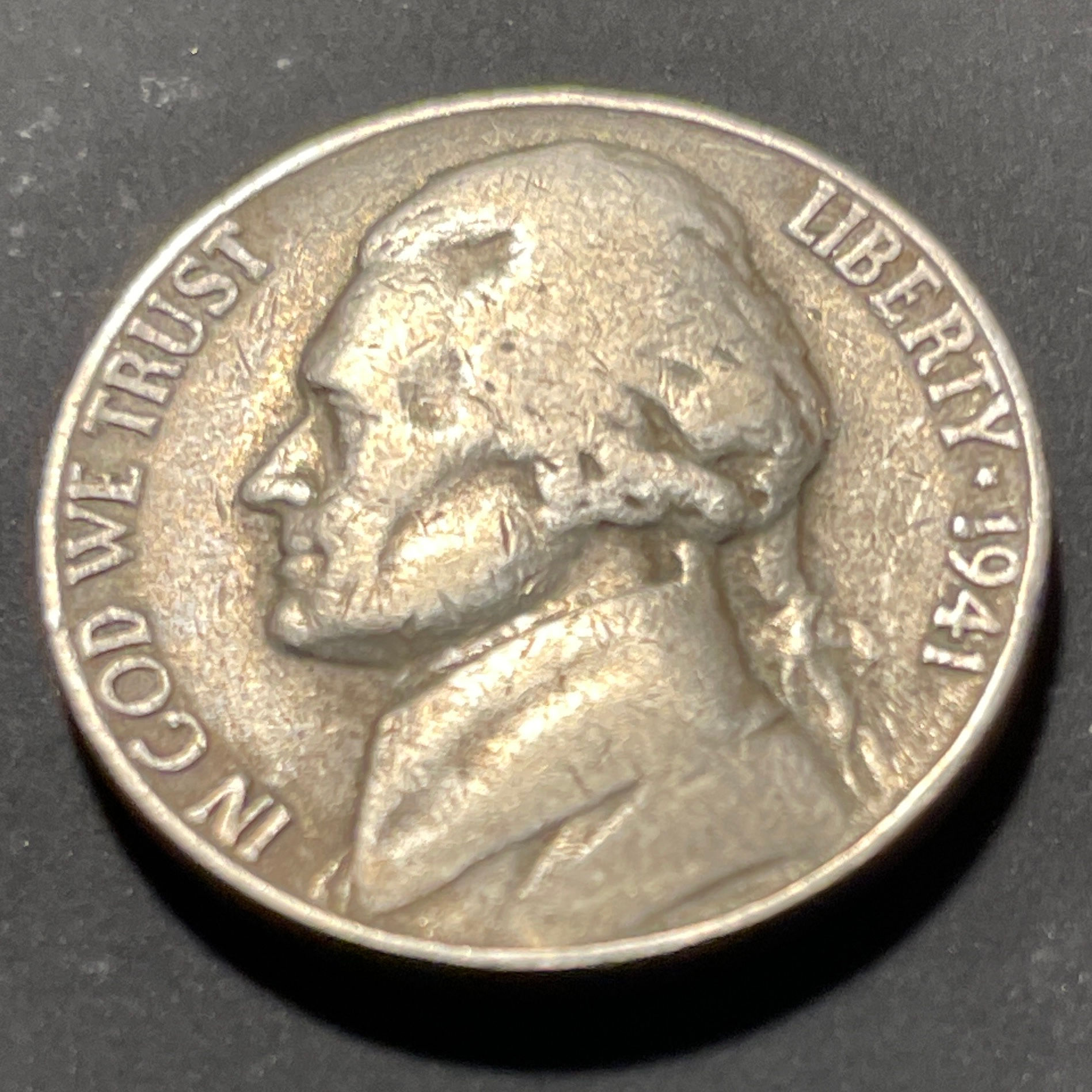 1941S Jefferson Nickel