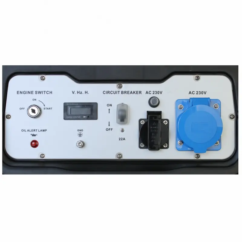 Miniatură: Generator de curent SENCI SC6000E TOP putere maxima 5,5 kW 230V pornire electric