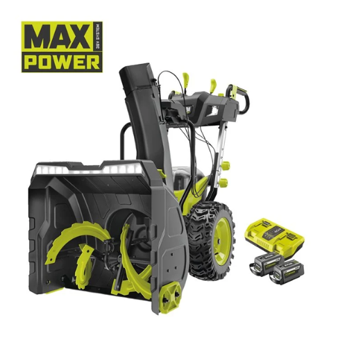 Freză de zăpadă 36V MAX POWER™, motor fără perii, lățime 61 cm (2 x 6.0 Ah)