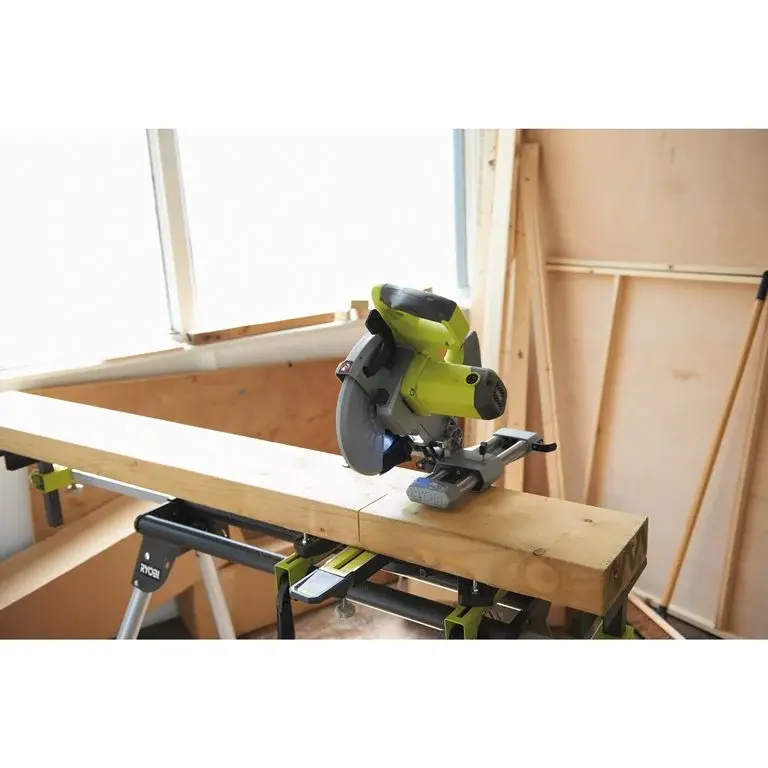 Miniatură: Fierăstrău debitor culisant 1500 W, pânză de 216 mm