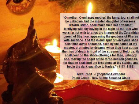 Who is Hecate Brimo?