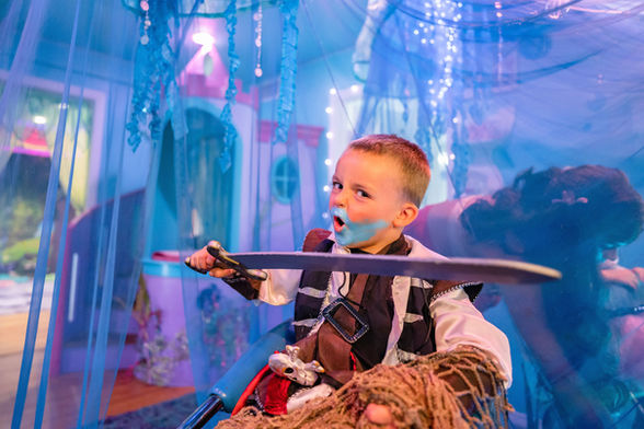 Fun places for kids in Orange County near Disneyland for boys and girls pirate experience princess experience mermaid experience party venue daily experiences