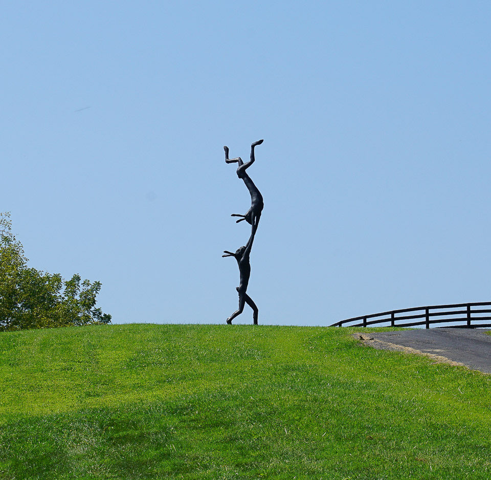 Acrobats-Barry Flanagan