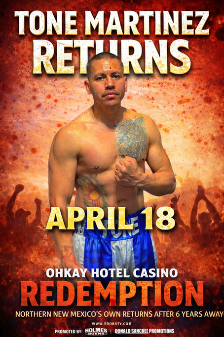 Tone Martinez back after Six year layoff