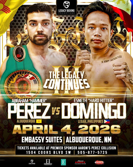 Perez returns April 4th