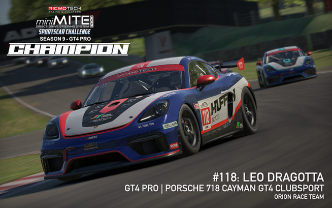 Latest GT4 PRO Winner