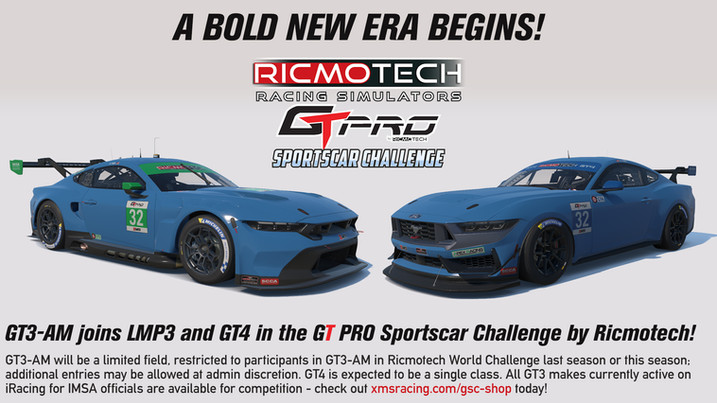 Ricmotech GT PRO Sportscar Challenge