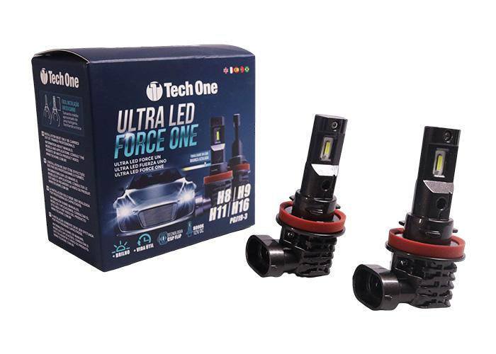 LAMPADA ULTRA LED FORCE ONE H8/H9/H11/H16 BV 8000K
