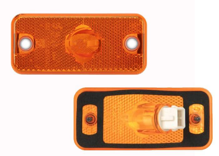 Miniatura: LANTERNA LATERAL LED DAF AMBAR C/SOQ