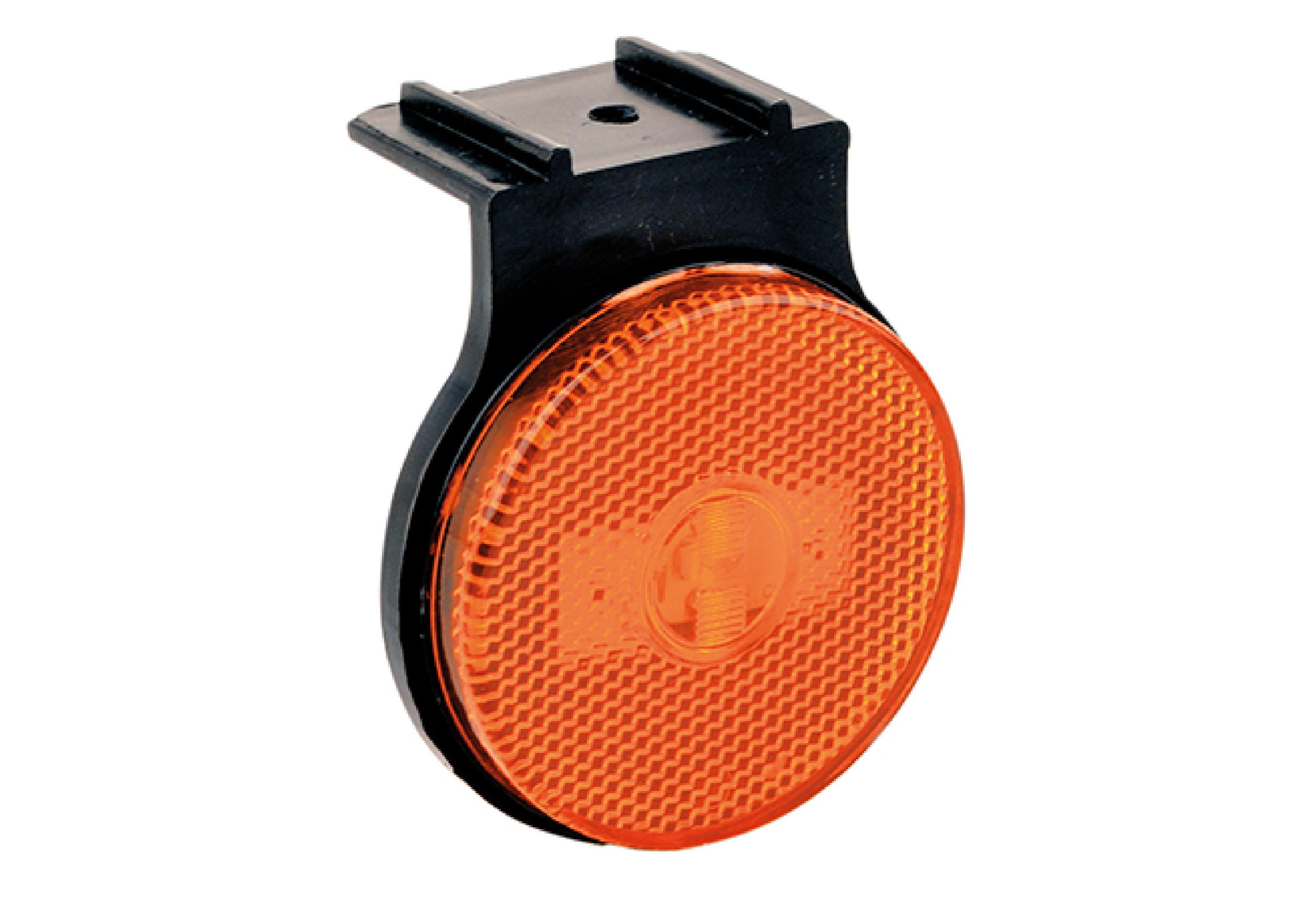 LANTERNA LATERAL LED RANDON 65MM BV AMBAR C/SOQ C/SUP
