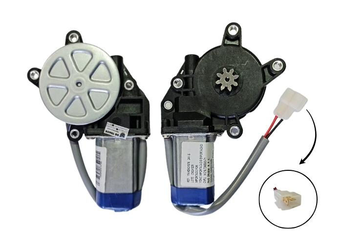 Miniatura: MOTOR MAQUINA VIDRO UNIVERSAL 24V LD (8 DENTES)