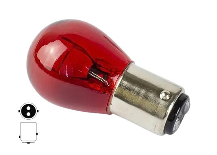 LAMPADA 2 POLOS 24V 21/5W 1034 VERMELHA