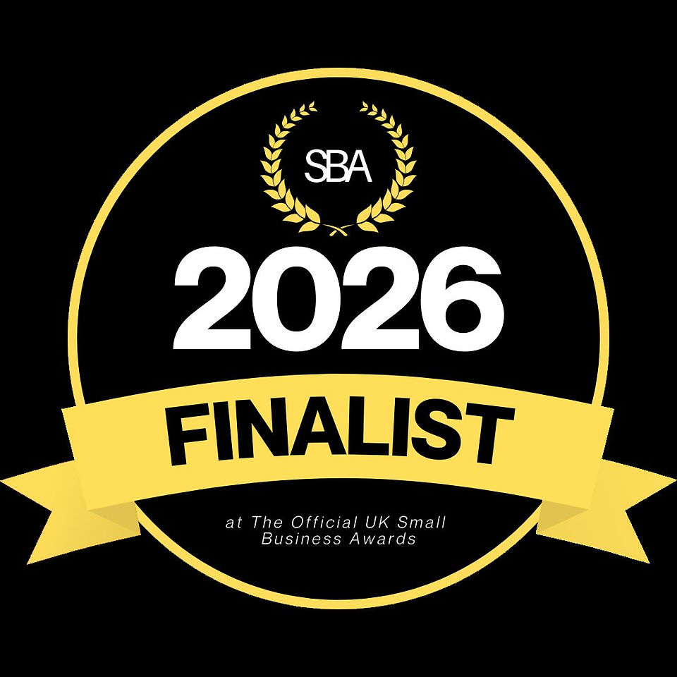 2026 awards finalist badge recognising DTMK Training Services for excellence in professional training delivery.