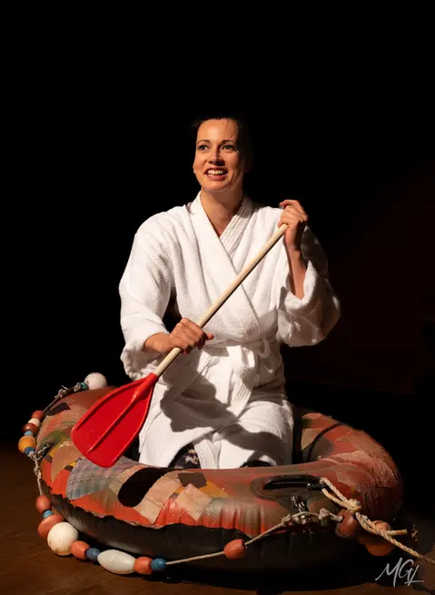 spectacle d'impro comédien naufragé