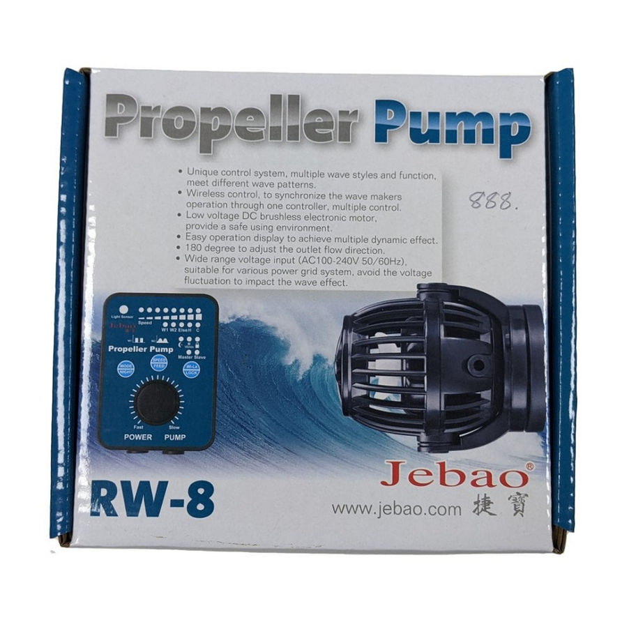  Jebao RW - 8 wavemaker pump  for aquarium