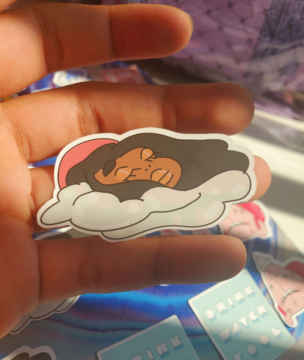 Thumbnail: Moody and Pink Sticker Pack