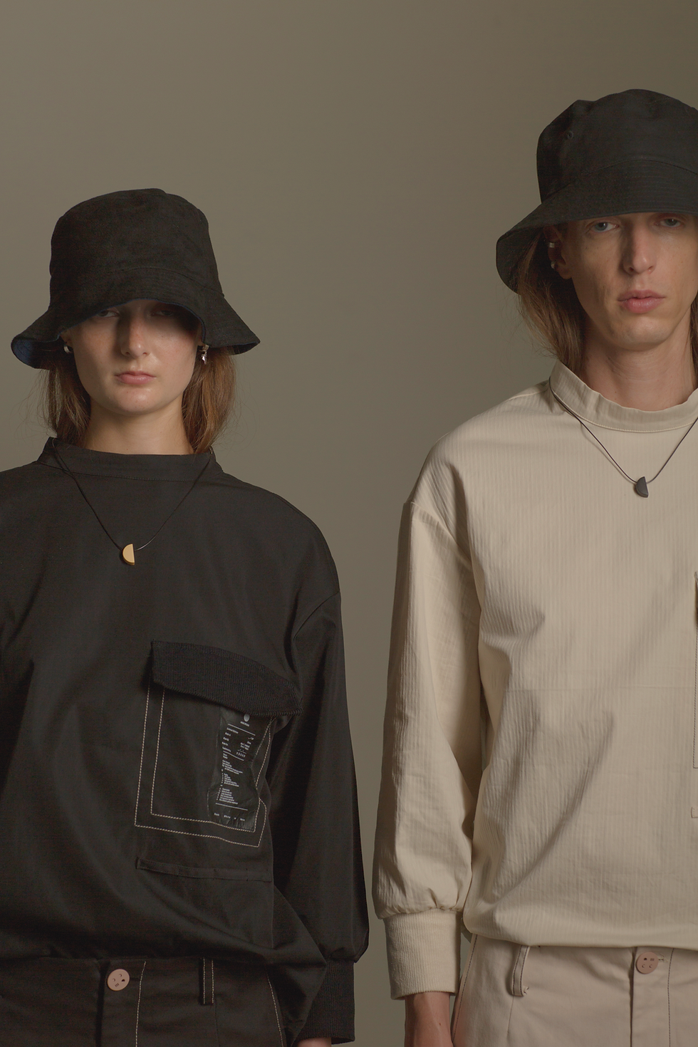 Thumbnail: UTILITARIAN UNISEX COUPLE SHIRTS