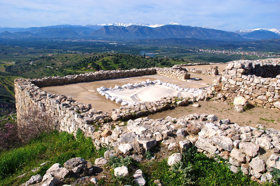 MYCENAE ACROPOLIS PALACE