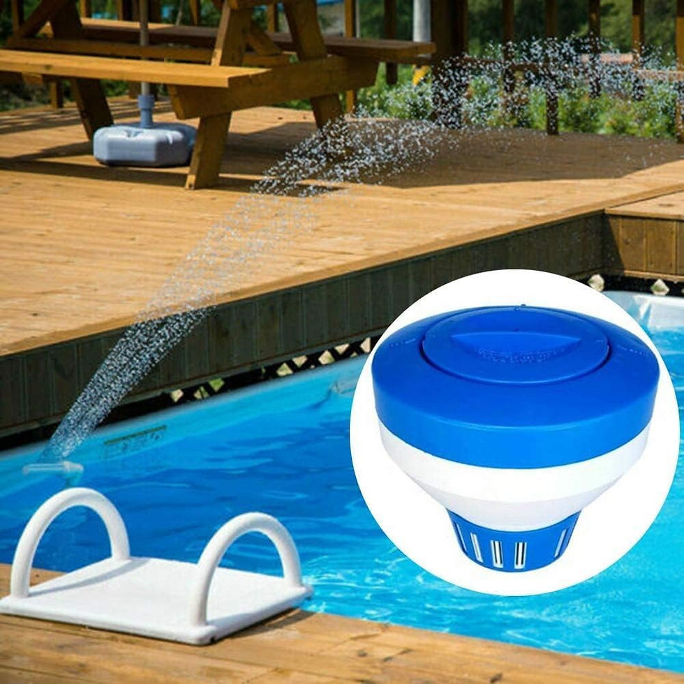 Thumbnail: Pool Chlorine Floater, 7.5" Large Floating Chlorine Dispenser, Optimal Pool wit