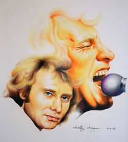 Johnny Hallyday par ElisabethRequier