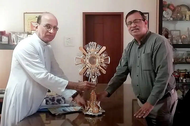 Monstrances for the Diocese of Udipi in southern India