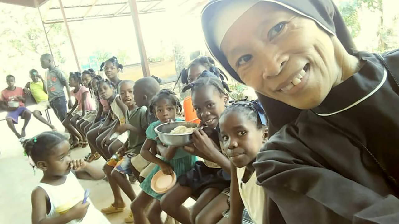 Haiti. Feeding and Nurturing the Children