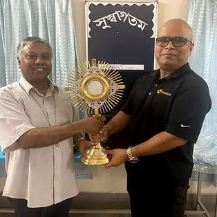 Merciful Monstrance for the Diocese of Sylhet