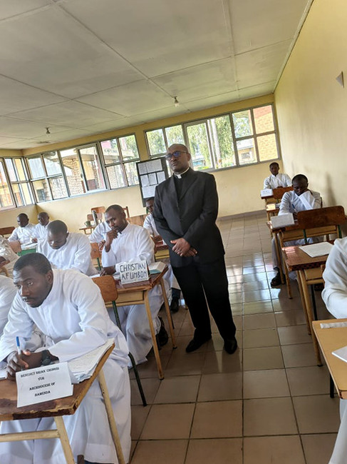Seminarian formation in Cameroon.