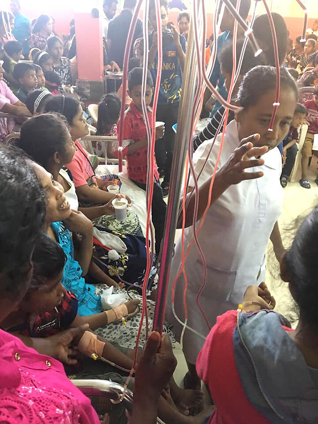 Providing Supplies for Blind Families in Sri Lanka