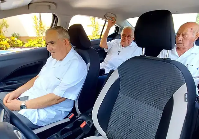 Mexico. A Car for Retired Priests