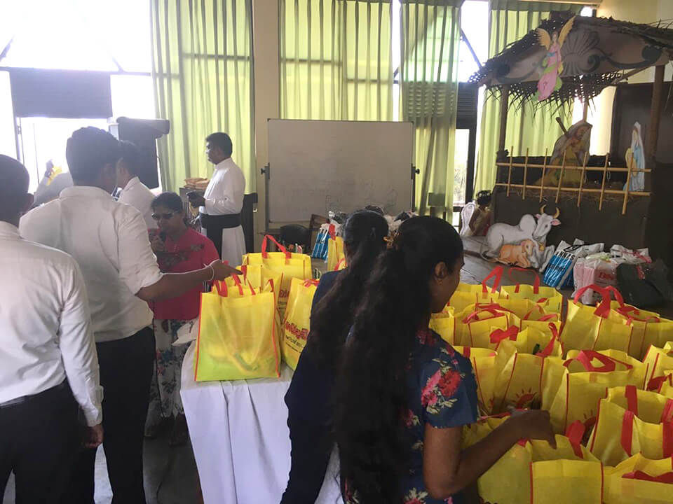 Providing Supplies for Blind Families in Sri Lanka