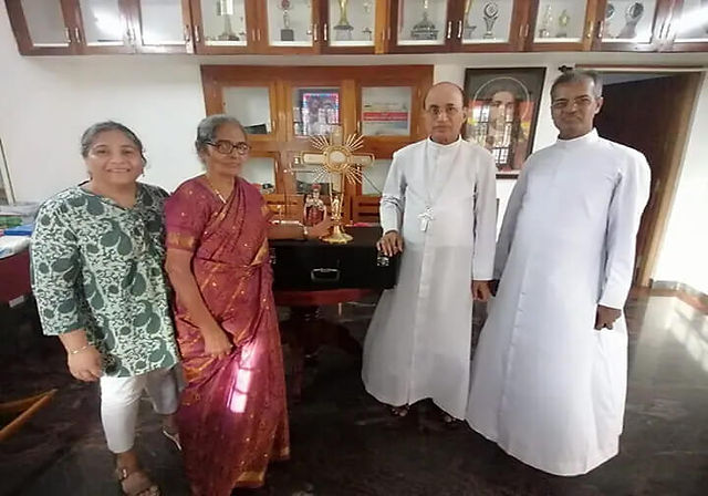 Monstrances for the Diocese of Udipi in southern India
