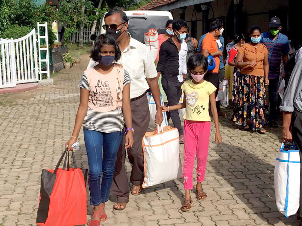 Providing Supplies for Blind Families in Sri Lanka