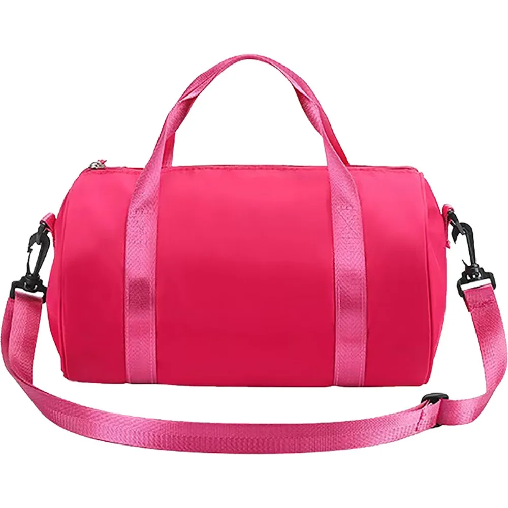 New Mini Gym Bag Large Capacity Waterproof Shoulder Bags Lightweight Solid Color