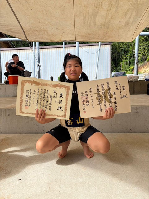 第３１回北信越少年相撲選手権大会の結果です